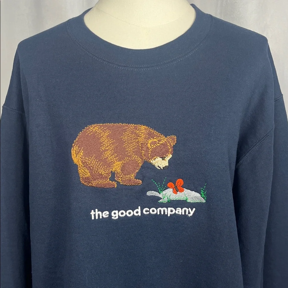 Champion‎ x The Good Company Bear Crewneck Sweater.